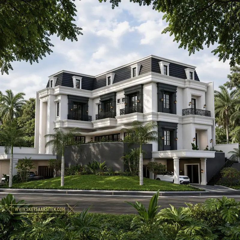 Arsitek Spesialis Desain Rumah Mewah Klasik