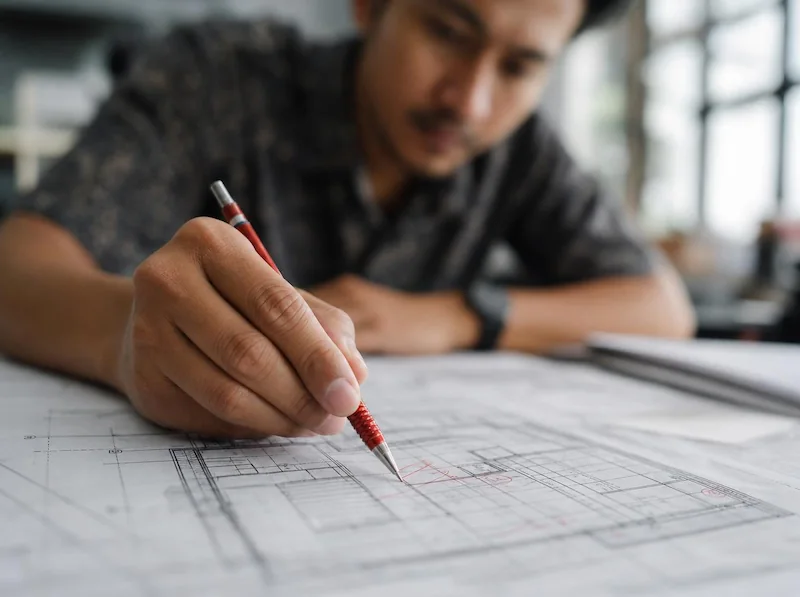 Revisi Konsep Fleksibel Asistensi Denah Rumah